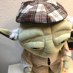 Plaid Golf Cap. Wool & Satin. Vintage. Made in USA. Men's Medium. EUC.